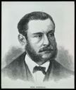 Image of Emil Schuman, Hall Expedition Scientist, Engraving